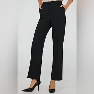 Suzy  Shier Zip-Front Trousers Black Ladies 9/10